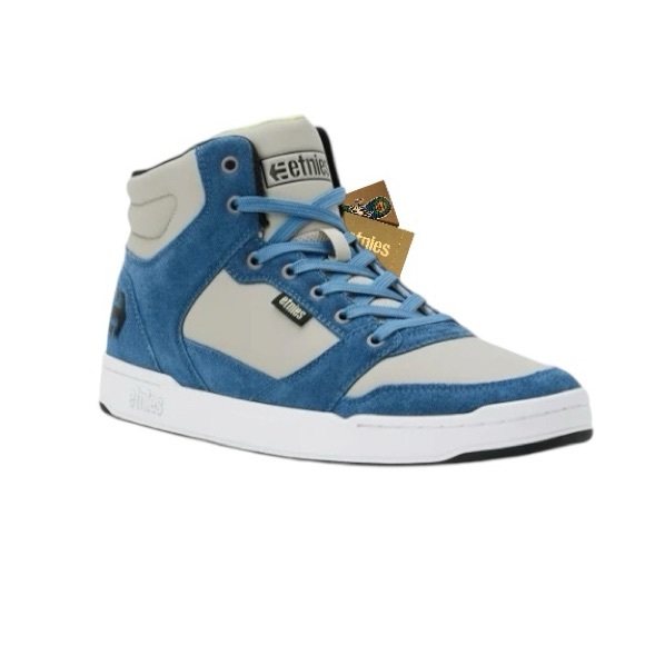 Etnies Tops Skate High Top Lace Up Sneakers - Picture 2 of 8